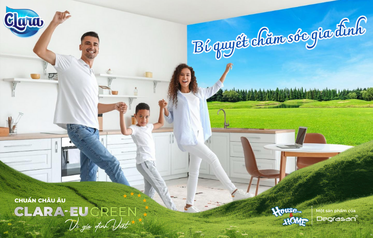 Hãy để CLARA Châu Âu đồng hành cùng ba mẹ dạy con làm việc nhà
