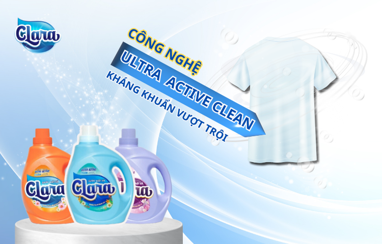 Chăm sóc quần áo hóa nhàn tênh với công thức giặt xả tăng khả năng kháng khuẩn thế hệ mới