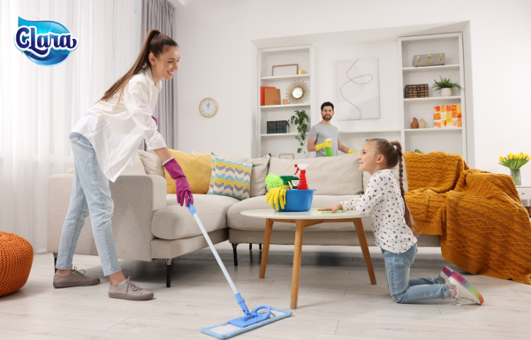 Biến việc lau nhà thành niềm vui với 05 mẹo nhỏ
