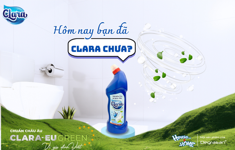 Bận bịu nhưng bồn cầu vẫn sạch bóng, ngát hương nhờ 