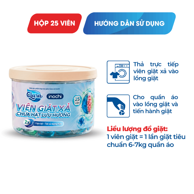 Cách sử dụng viên giặt xả đúng chuẩn: Giặt sạch, thơm lâu và không hại máy