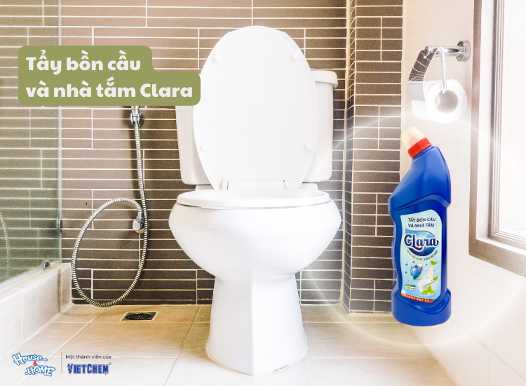 Những lý do nên chọn nước tẩy bồn cầu và nhà tắm Clara