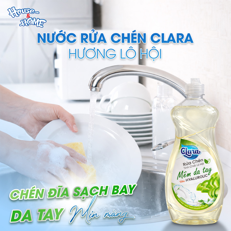 Giá nước rửa chén bao nhiêu? Bảng giá chi tiết nước rửa chén Clara mới nhất