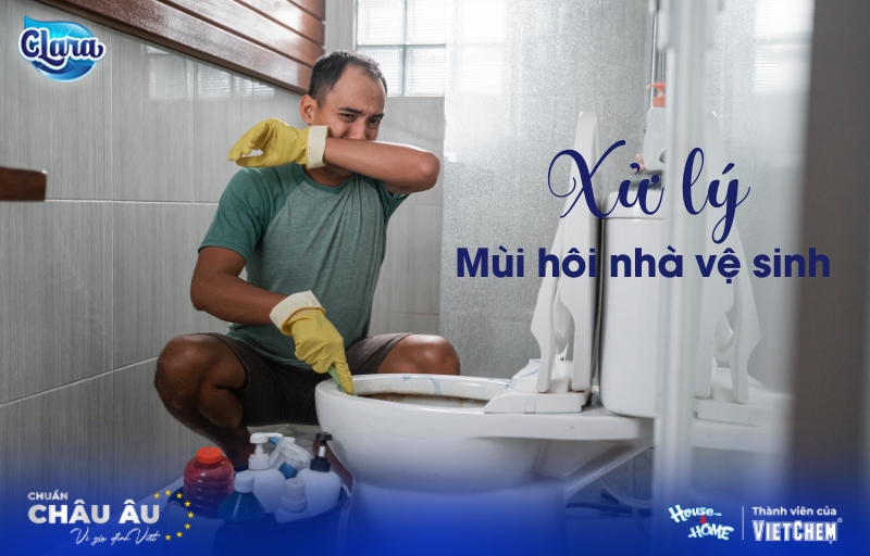 Xử lý mùi hôi nhà vệ sinh tận gốc với phương pháp chuyên sâu