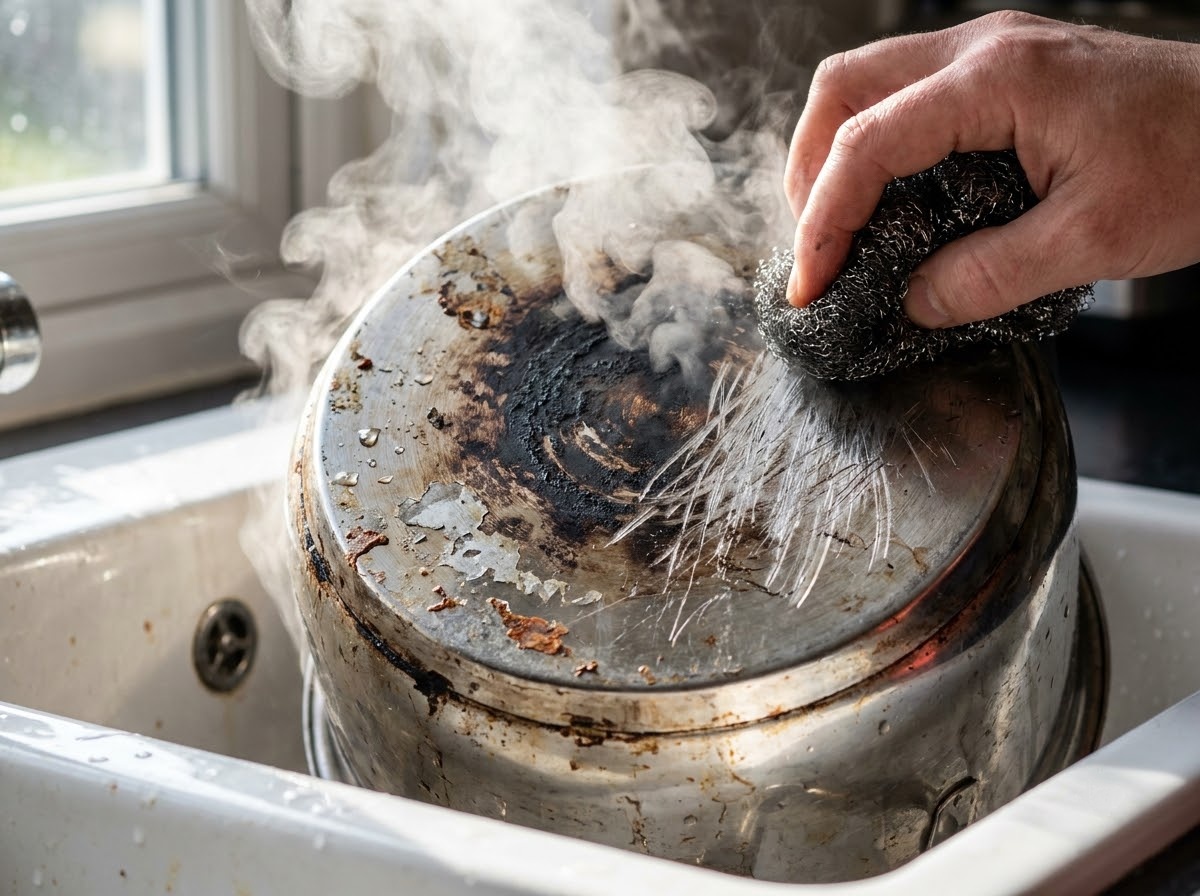 Sai lầm khiến nồi inox hỏng
