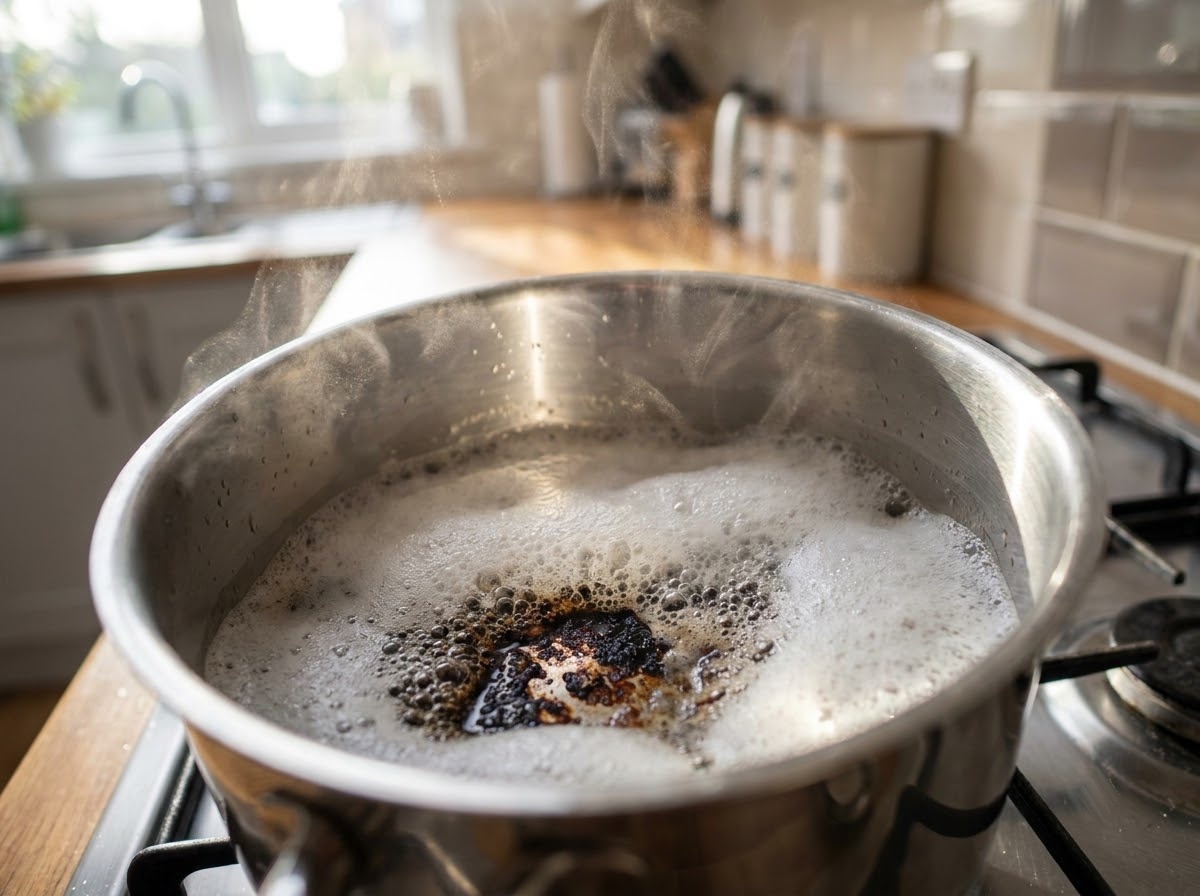  Baking soda và giấm trắng