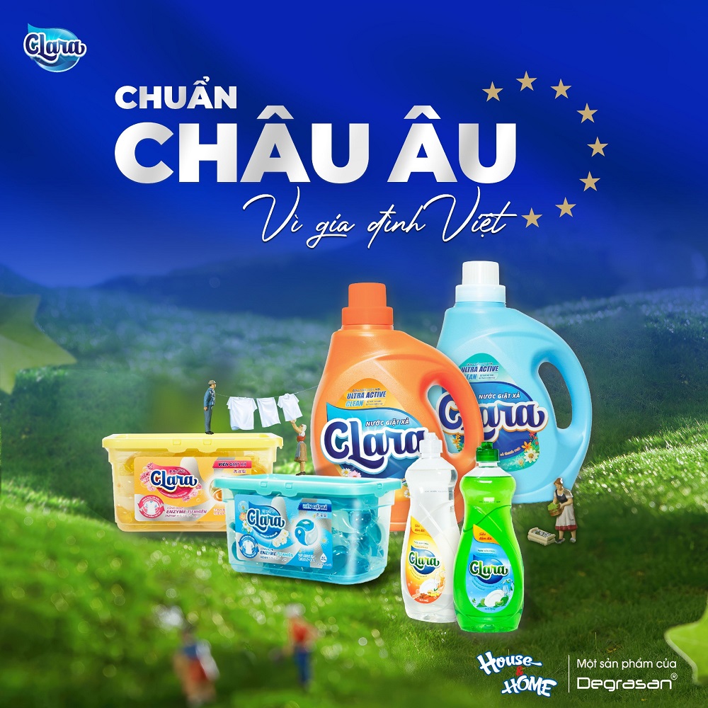 Bộ sản phẩm Clara - Thuần tự nhiên- Chuẩn Châu Âu