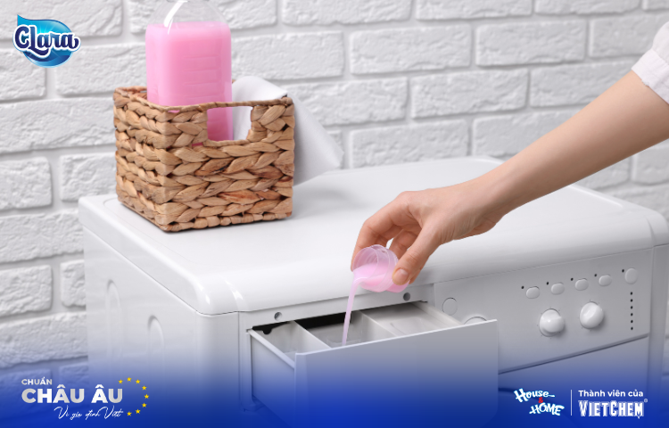 Một số máy giặt kiểu mới sẽ có khay chuyên đựng nước xả