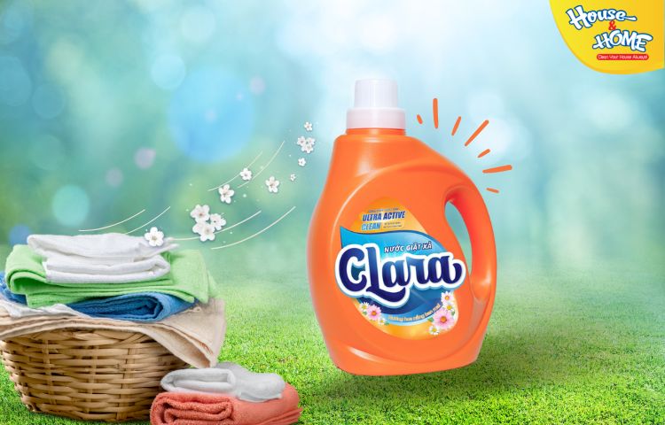 Nước giặt xả Clara - Hương hoa nắng ban mai