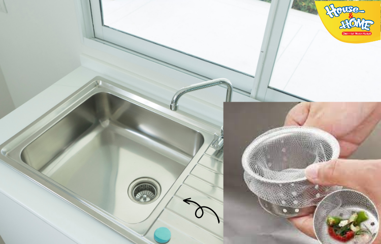 Cách dùng túi lọc rác bồn rửa chén hiệu quả