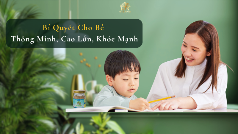 Yến Sào - Bí Quyết Cho Bé Thông Minh, Cao Lớn, Khỏe Mạnh
