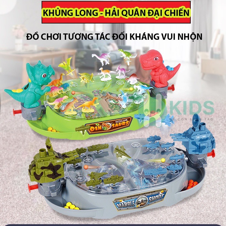 Đồ chơi bắn bi khủng long, hải quân đại chiến