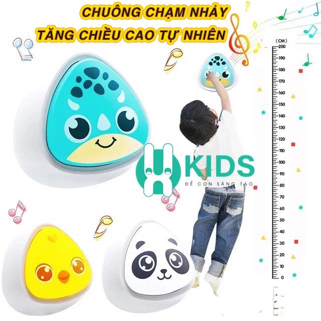 Đồ chơi chuông chạm nhảy kích thích tăng chiều cao
