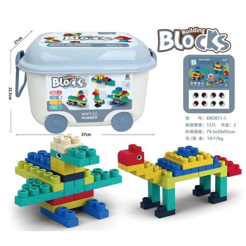 LEGO NHỰA DẺO – BÉ CHƠI AN TOÀN, SÁNG TẠO KHÔNG GIỚI HẠN 🎨