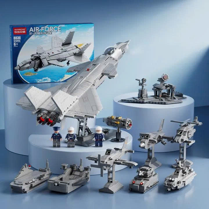 Lắp ghép AIR FORCE 8IN1 Mô hình máy bay Leebrothers - 8836