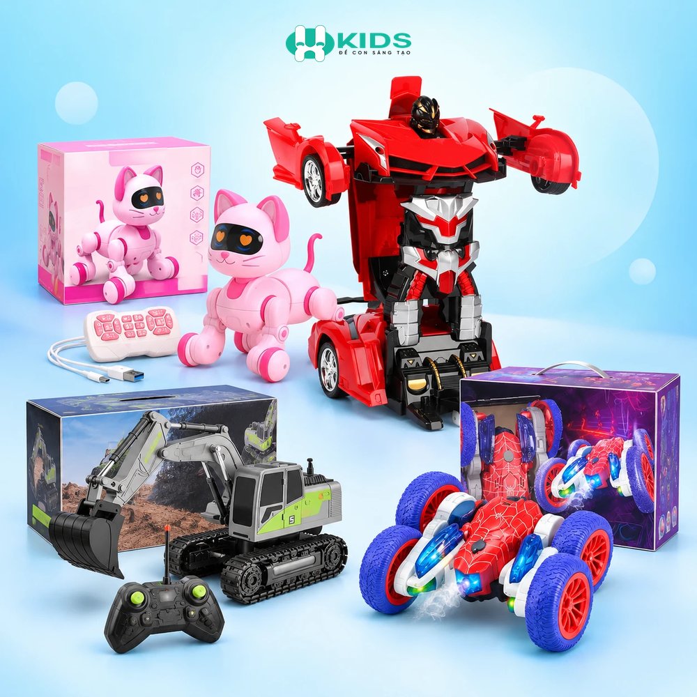 Xe điều khiển & Robot cho bé