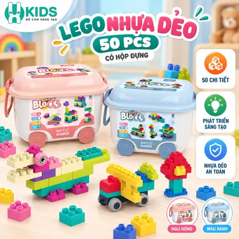 Bộ lắp ghép nhựa dẻo cỡ lớn nhập sỉ
