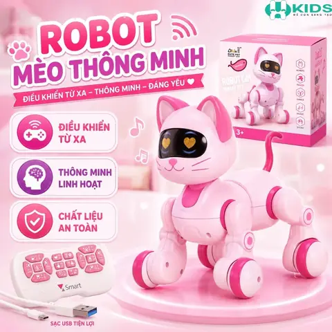 Robot mèo máy điều khiển từ xa nhập sỉ