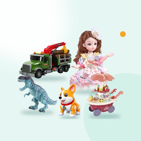 Đồ chơi cho bé 2–4 tuổi