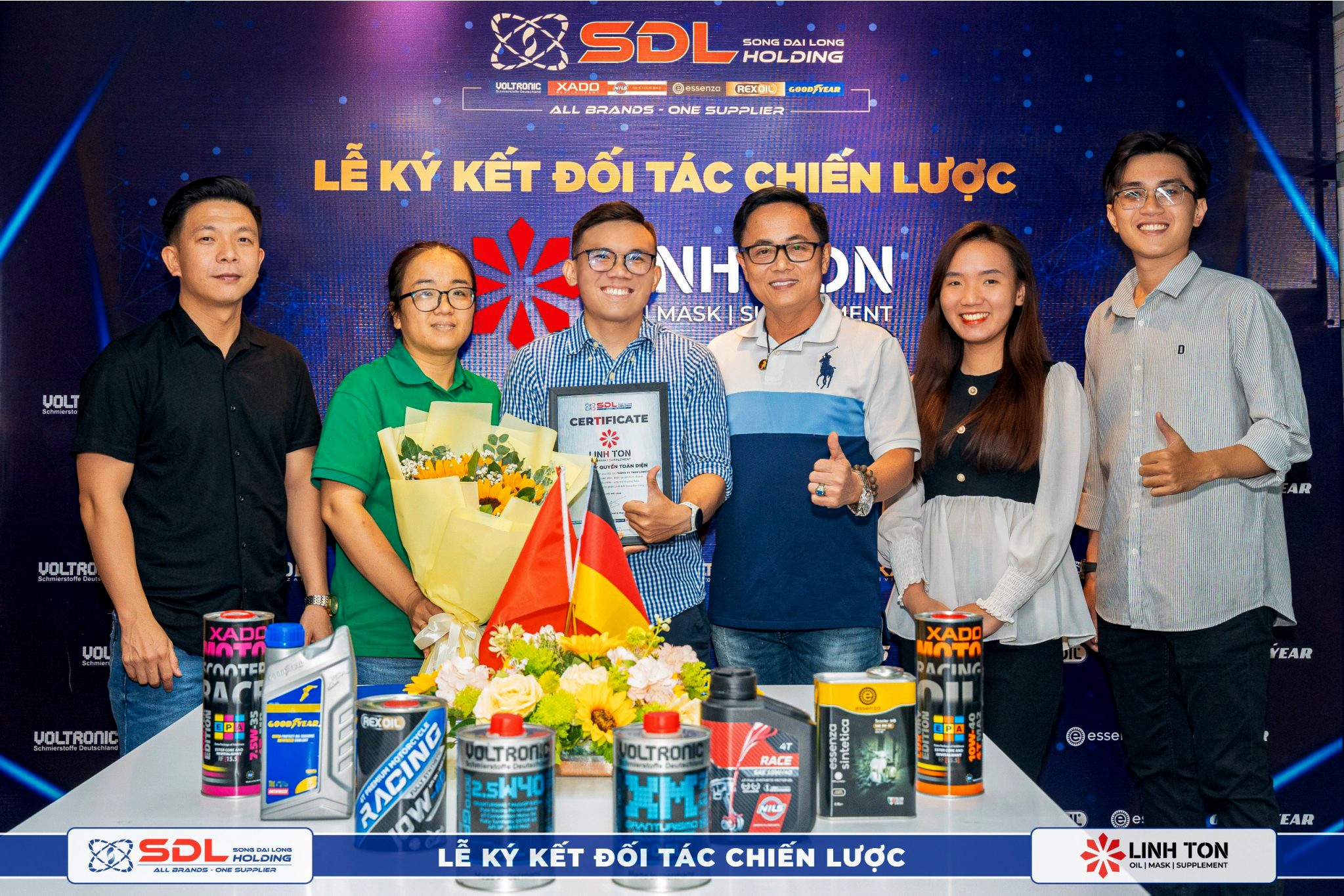 Sự Kiện Ký Kết Đối Tác Chiến Lược Giữa Linh Tôn Store và Công Ty Song Đại Long