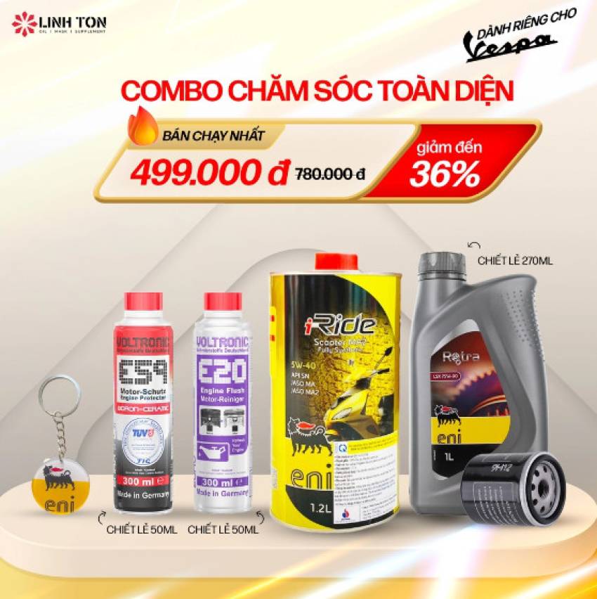 Những công việc cần làm khi bảo dưỡng xe Vespa