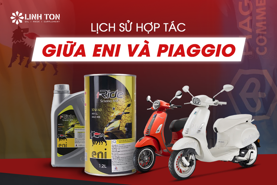 Lịch sử hợp tác thành công giữa Eni và Piaggio - Nhà sản xuất Vespa