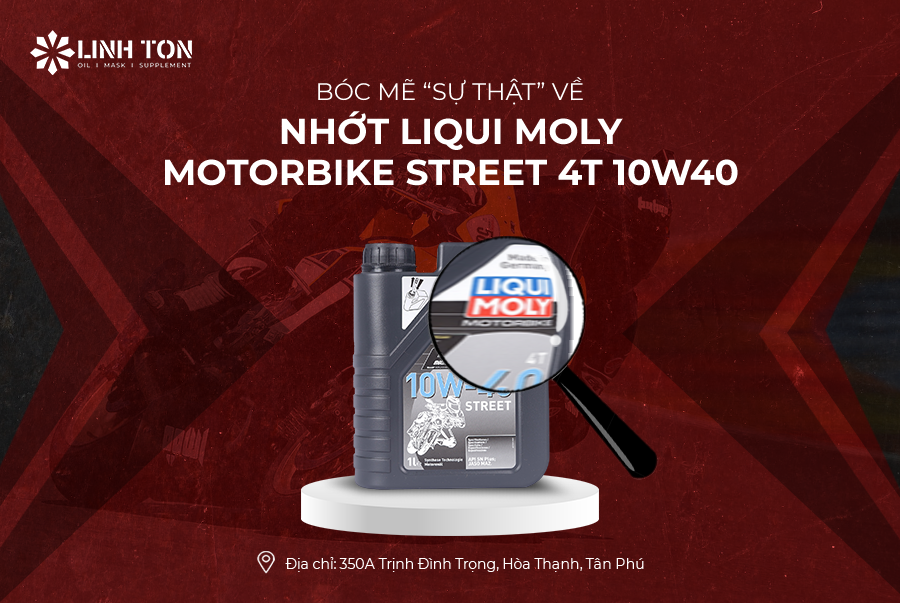 Review Nhớt Tổng Hợp Liqui Moly Motorbike Street 4t 10w40 Nhập Khẩu Đức Có Tốt Không?
