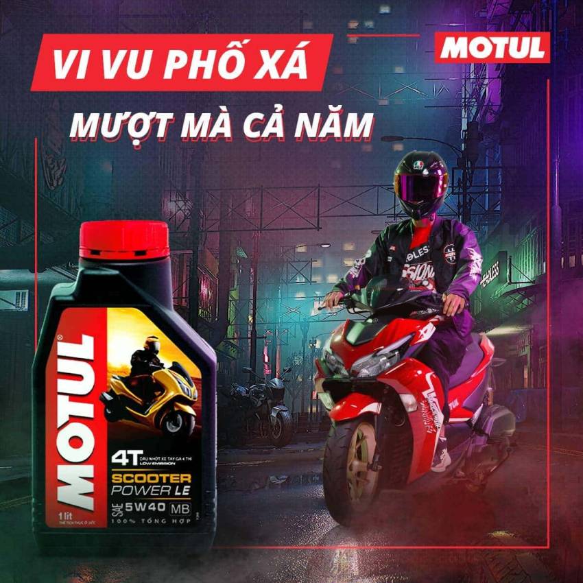 Dầu nhớt Motul là gì? Những điều bạn cần biết về nhớt Motul xe máy