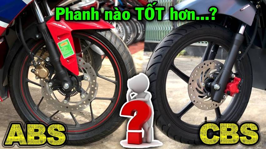 Phanh ABS và CBS khác gì nhau? So sánh 2 loại phanh ABS và CBS