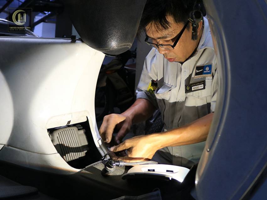 Một Số Phụ Kiện Vespa Giúp Chiếc Xe Thêm Nhiều Tính Năng Mới