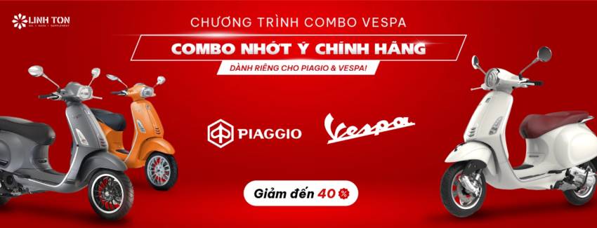 Linh Tôn Store - Địa chỉ mua phụ tùng Vespa chính hãng, chất lượng