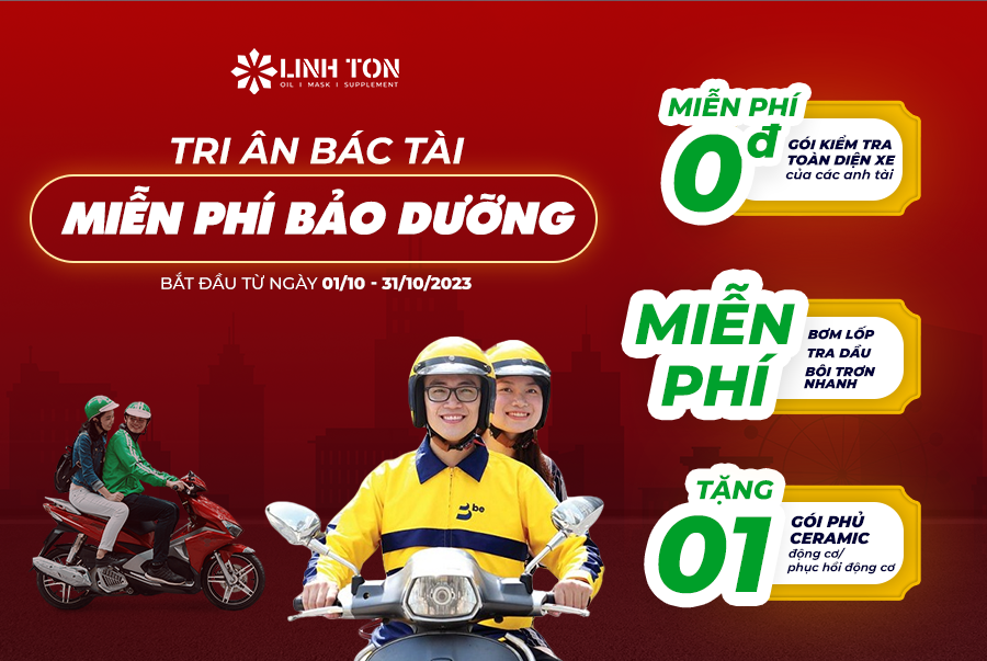 Tri Ân Bác Tài - Miễn Phí Bảo Dưỡng