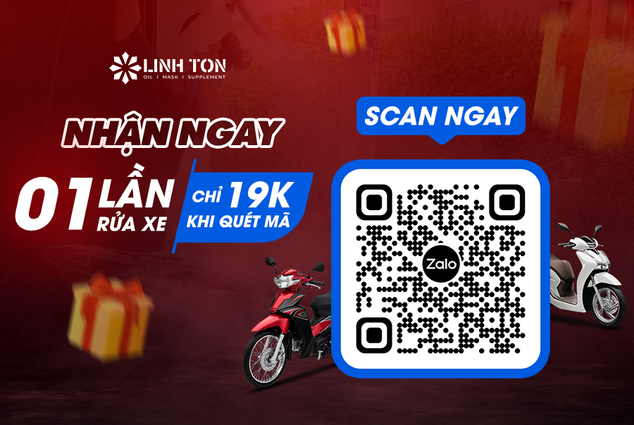 NHẬN NGAY 01 LẦN RỬA XE CHỈ 19K KHI QUÉT MÃ ZaloOA