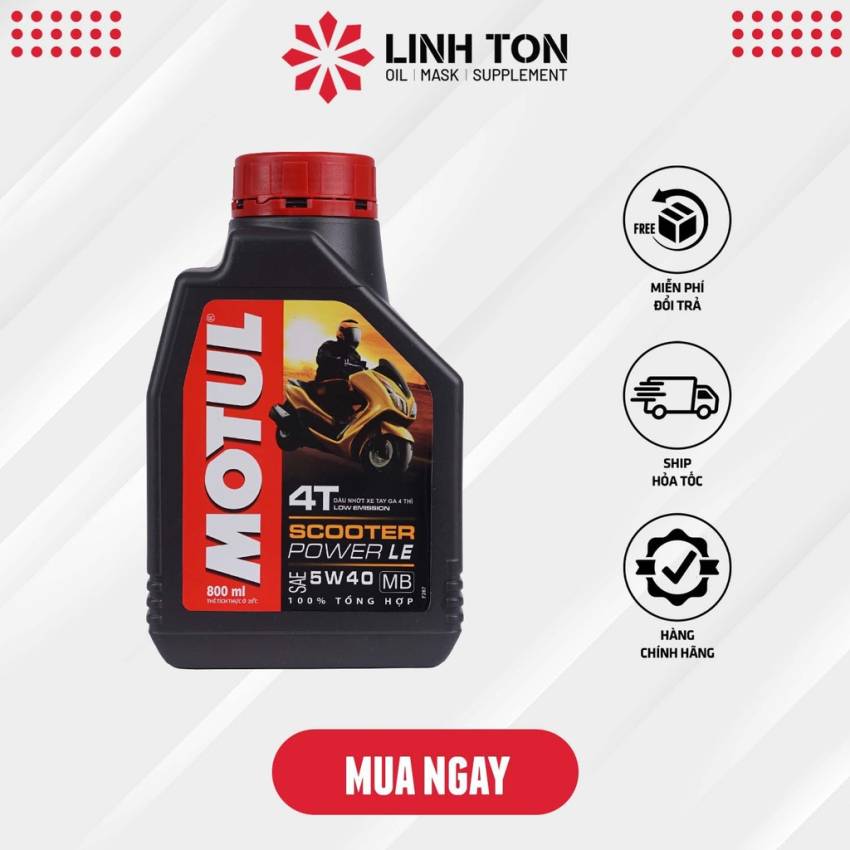 Thay nhớt xe máy Vario dùng loại nào tốt?