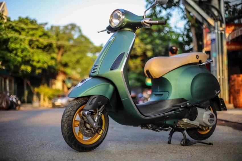 Một số lưu ý quan trọng khi bảo dưỡng xe vespa xanh