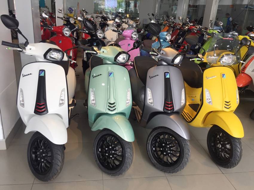 bình xăng xe vespa bao nhiêu lít