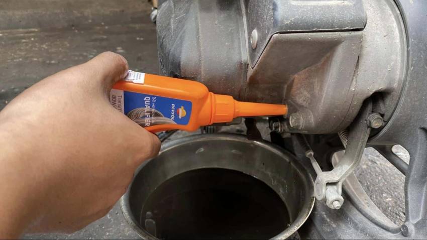 dầu láp xe ga bao lâu phải thay