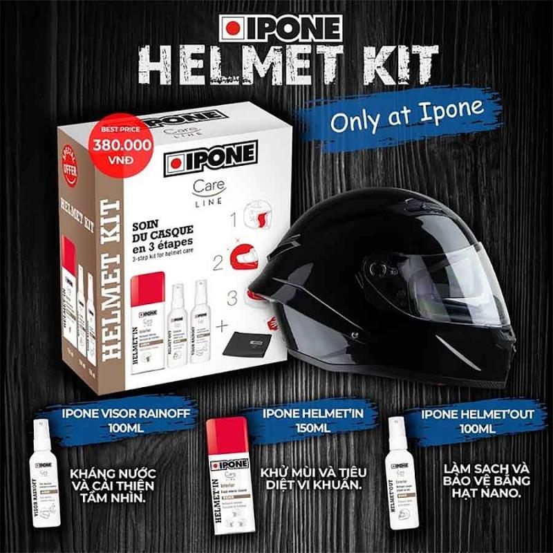 Bộ sản phẩm Ipone Helmet Kit - NHOT.LINHTON.VN - LINH TON STORE