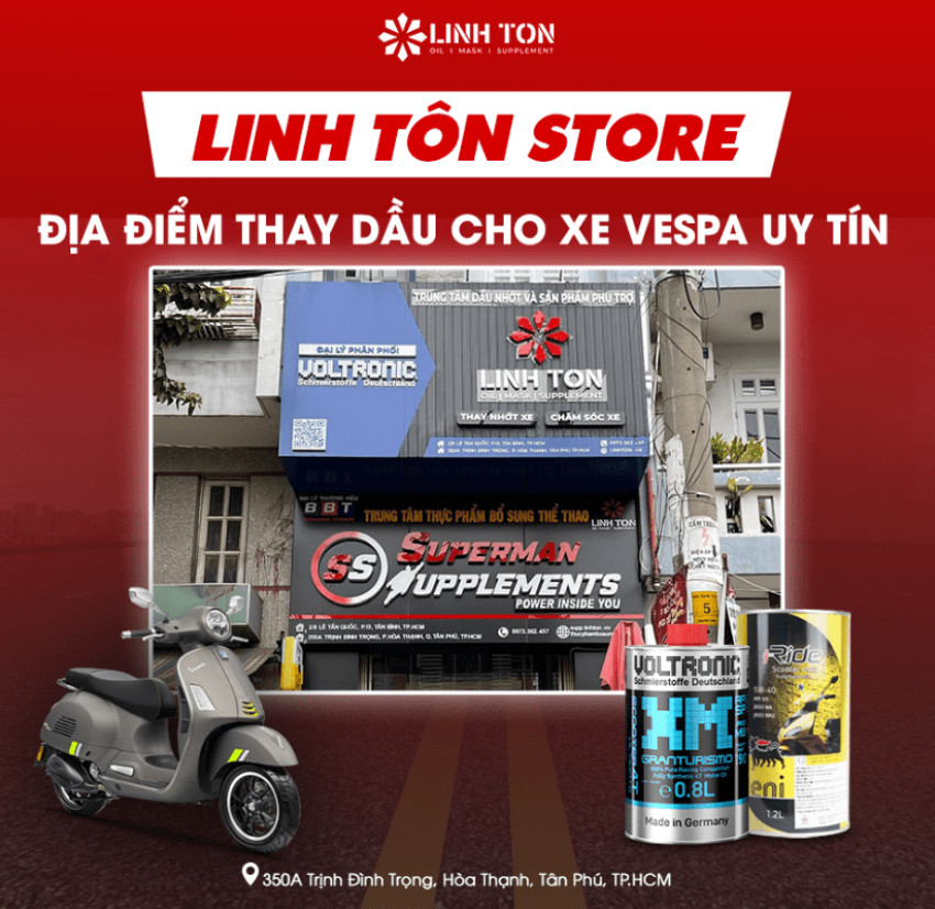 lọc nhớt vespa sprint