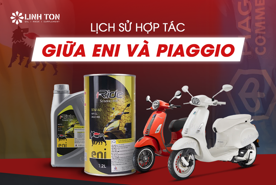 Lịch sử hợp tác giữa Eni và Piaggio