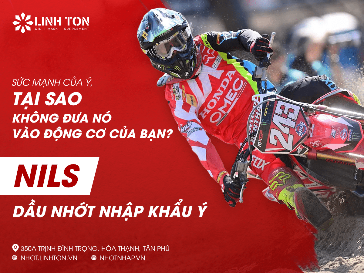 nhớt Nils nhập khẩu Ý  - Linh Tôn Store - 350a Trịnh Đình Trọng, Hoà Thạnh, Tân Phú - NHOT.LINHTON.VN