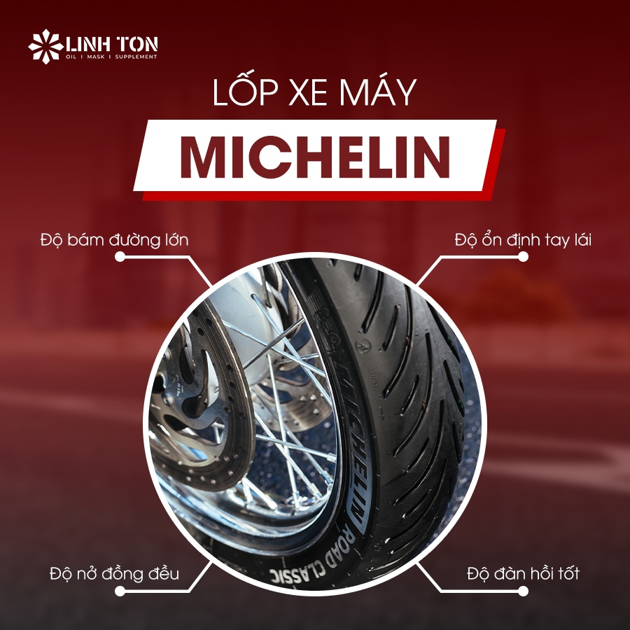 Lốp xe máy Michelin - Linh Tôn Store