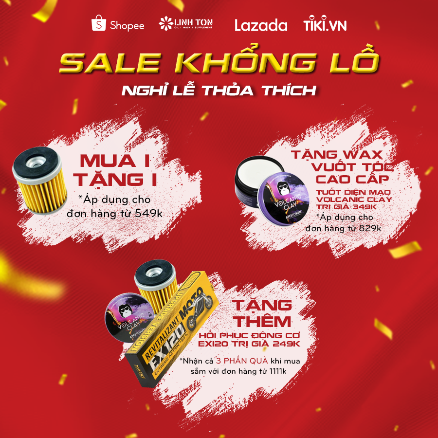 SALE KHỔNG LỒ, BẢO DƯỠNG XẾ YÊU VI VU DỊP LỄ 30.04  - LINH TON STORE - 350A TRỊNH ĐÌNH TRỌNG, HOÀ THẠNH, TÂN PHÚ, TPHCM - NHOT.LINHTON.VN