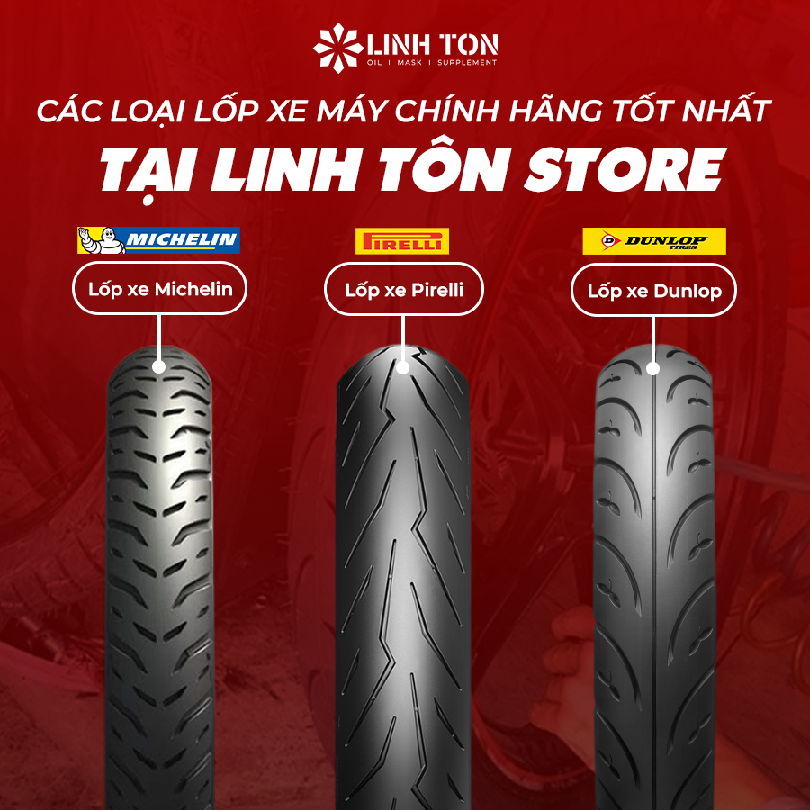 Lốp xe máy chính hãng tốt nhất tại Linh Tôn Store Quận Tân Phú