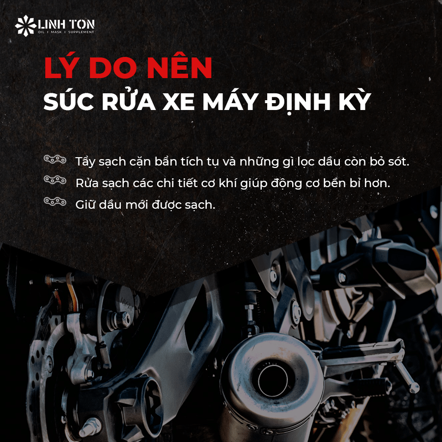 Top 3 lý do nên súc rửa động cơ xe máy định kỳ