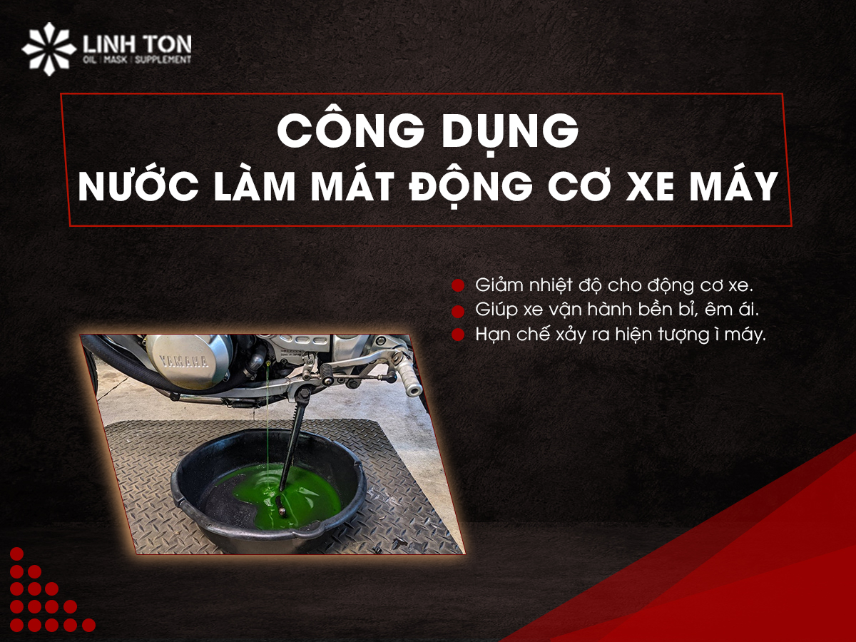Nước làm mát xe máy là gì? Công dụng của nước làm mát xe máy