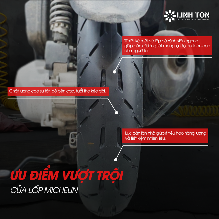 Ưu và nhược điểm của lốp Michelin