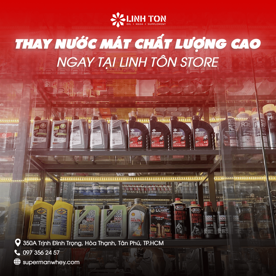 Địa điểm có dịch vụ thay nước mát chất lượng cao tại TPHCM