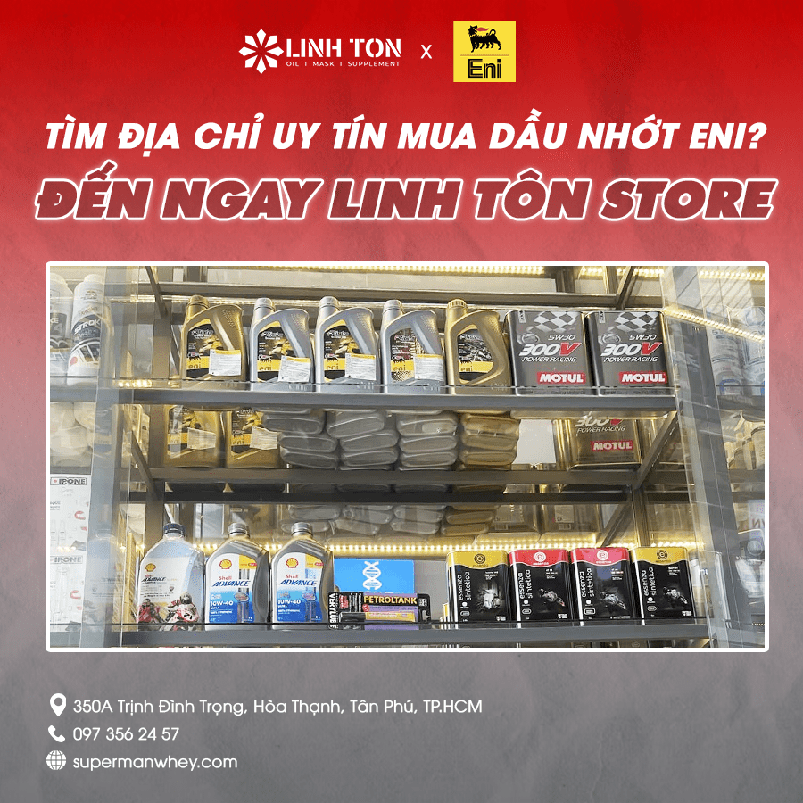 Địa chỉ mua nhớt Eni uy tín