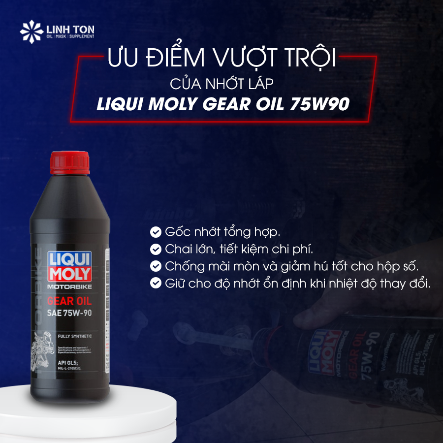 Đánh giá nhớt láp Motul Scooter Gear Plus - Linh Ton Store - 350a Trịnh Đình Trọng, Hoà Thạnh, Tân Phú - NHOT.LINHTON.VN